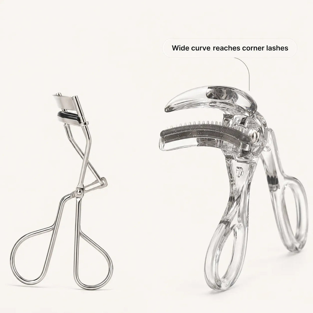 LashLift – Clear Eyelash Curler with Built-In Separating Comb
