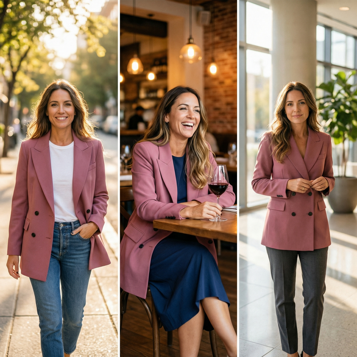 Vivara™ Everyday Double Breasted Blazer