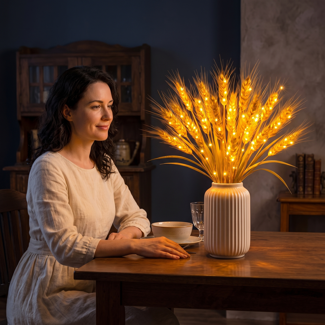 Lumenwheat™ – Glowing Wheat Centerpiece Light