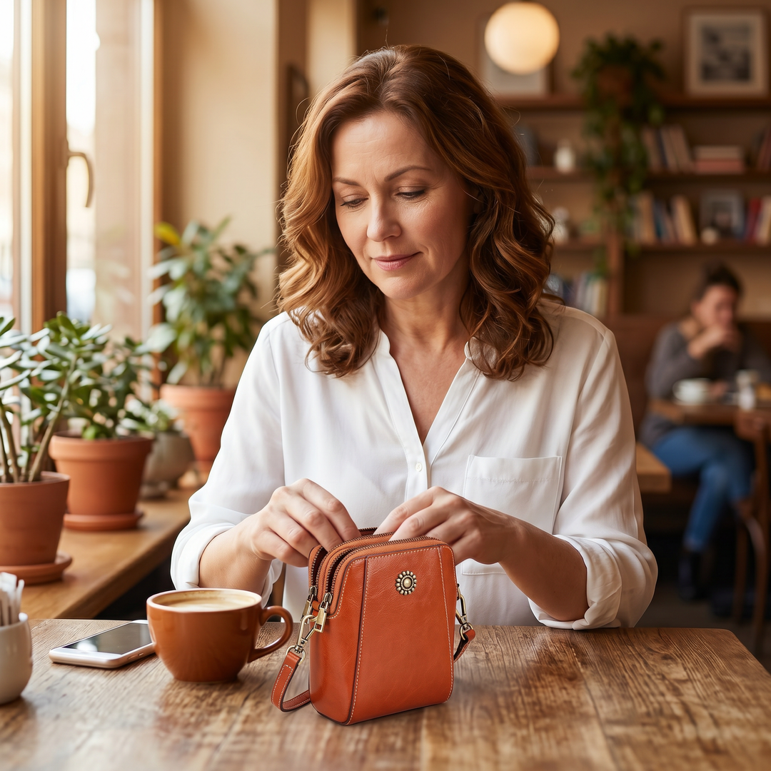 Carrina™ – Compact Crossbody Phone Bag