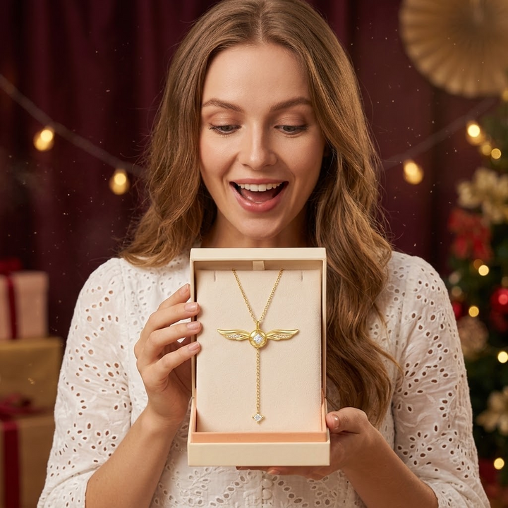 Veloisse™ – Winged Lariat Pendant Necklace