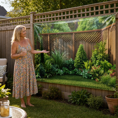 Verdara™ – Lush Garden Backdrop Banner