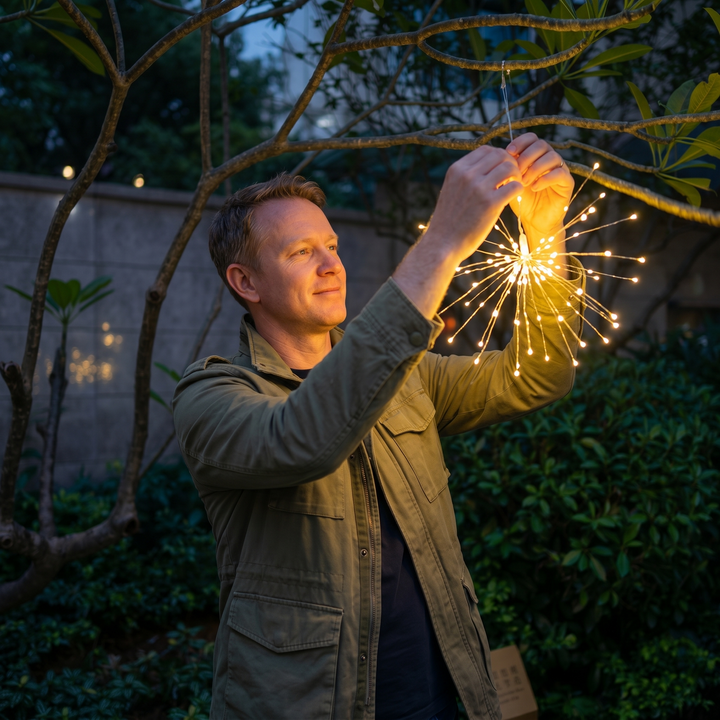 Lumora™ – Bendable Solar Firework Garden Lights (3 Pack)