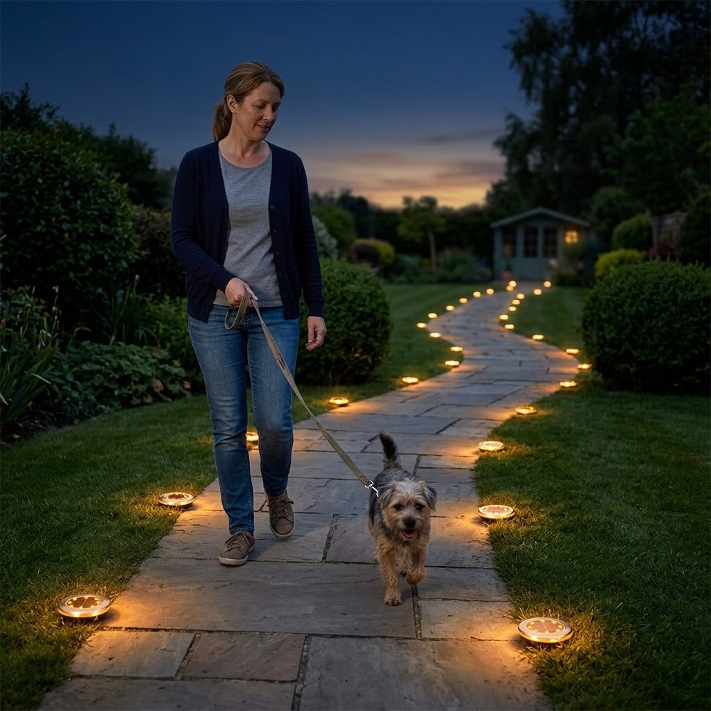 Lumeré™ – Warm-Glow Solar Path Lights