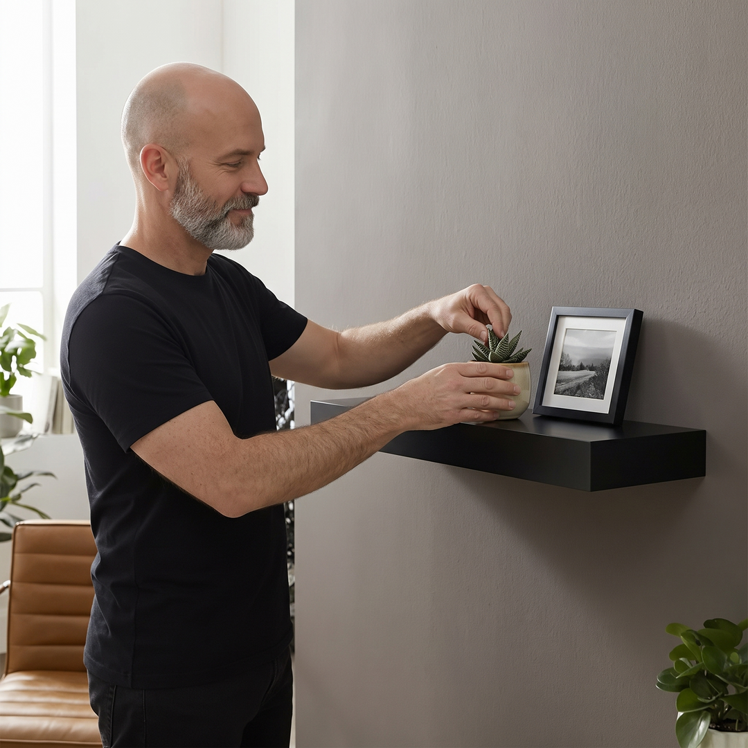 Vaultedge™ - Floating Wall Shelf with Hidden Compartment