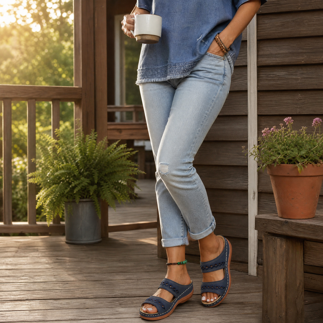 Comfort Lift™ Orthopedic Wedge Sandals for All-Day Walking