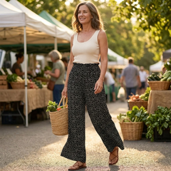 Vivara™ – Flowy High Waist Pull On Pants