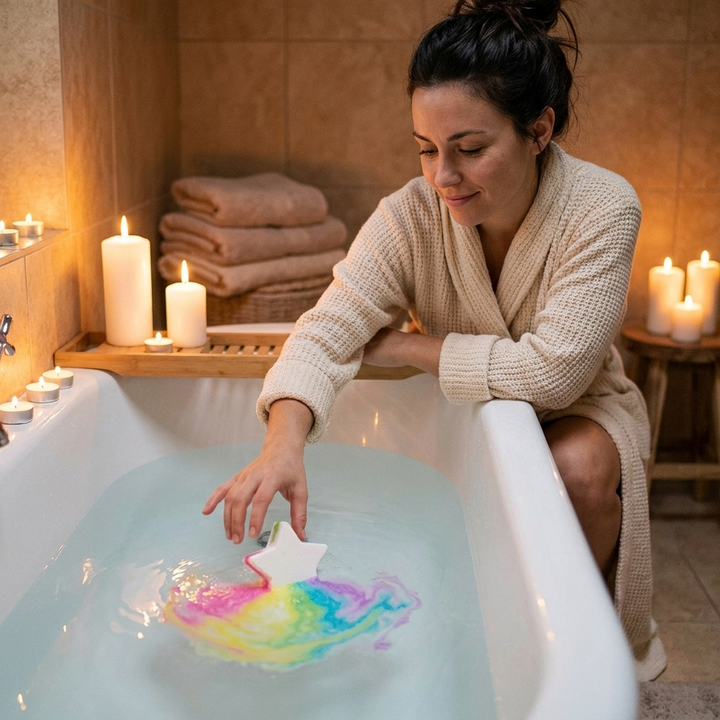 Bathfizz™ – Rainbow Bath Bombs in Fun Shapes