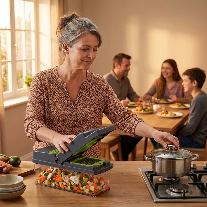 Slicera™ – All in One Veggie Prep Station
