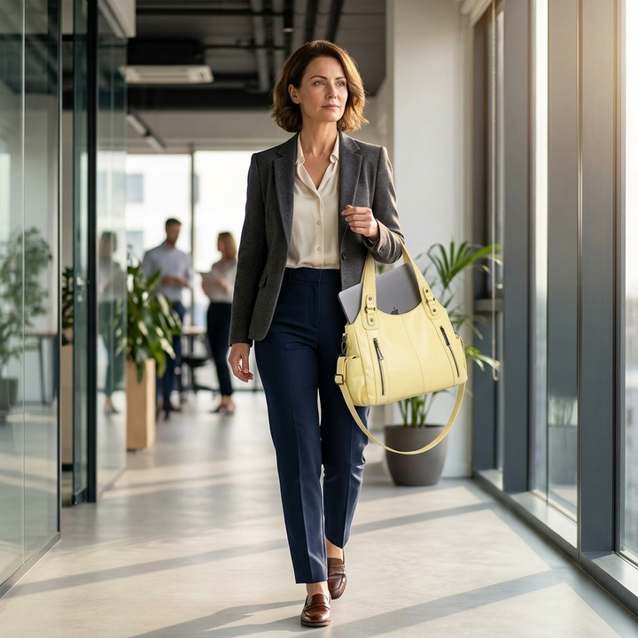 Sovana™ – Soft Shoulder Bag with Crossbody Strap