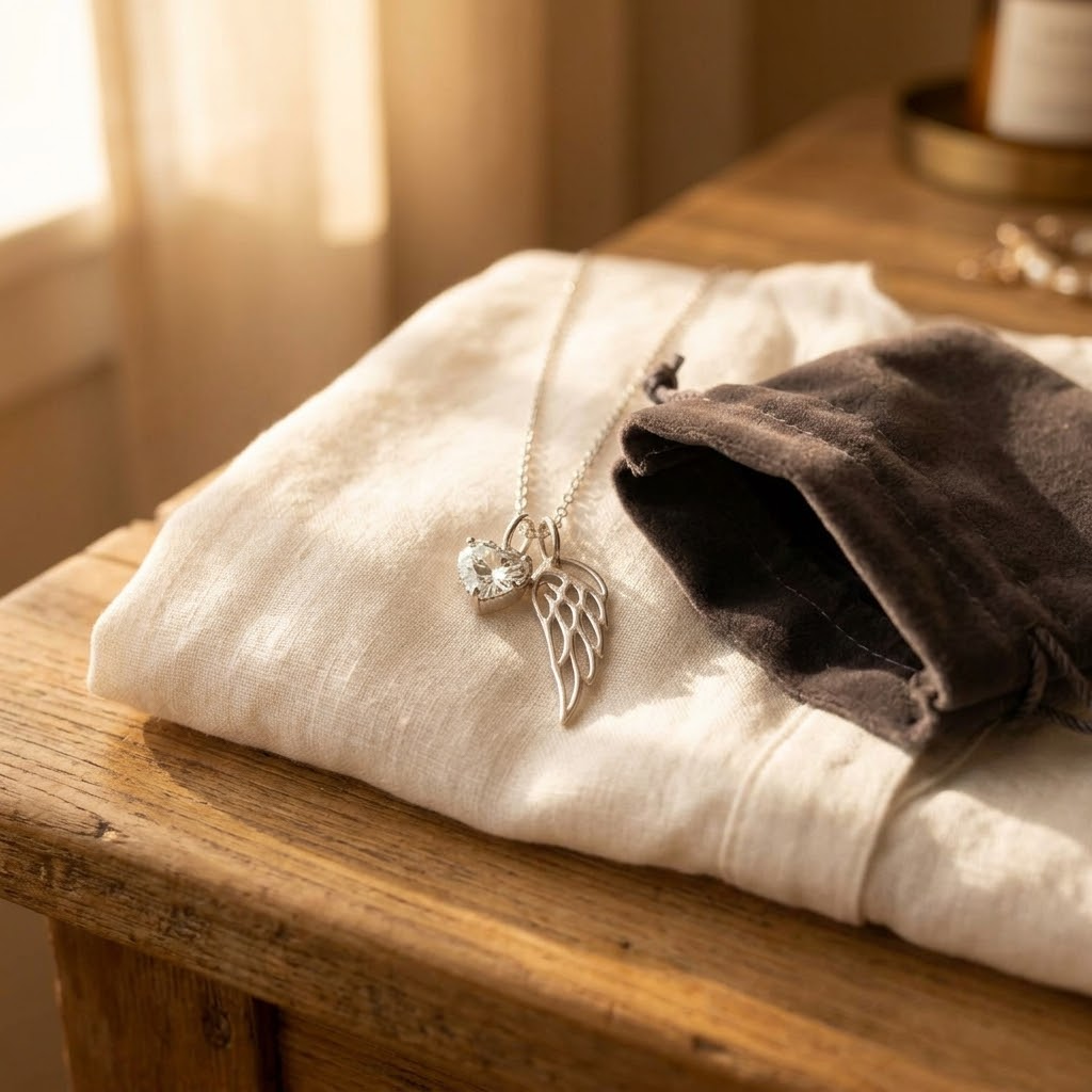 Aluma™ – Guardian Angel Wing Necklace