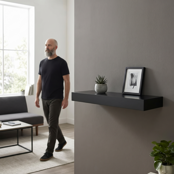 Vaultedge™ - Floating Wall Shelf with Hidden Compartment