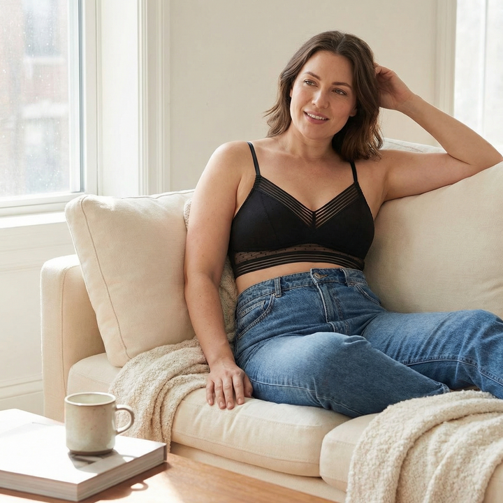 Lacella™ Wireless Lifting Lace Bra