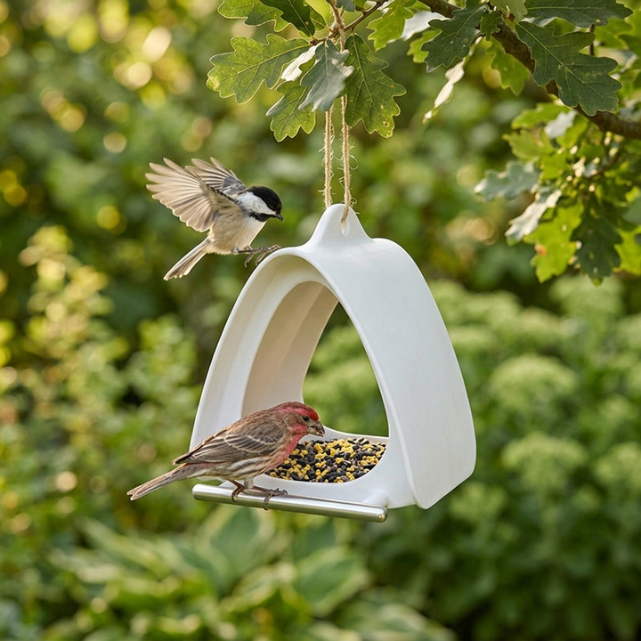 Finchwell™ Modern Hanging Bird Feeder