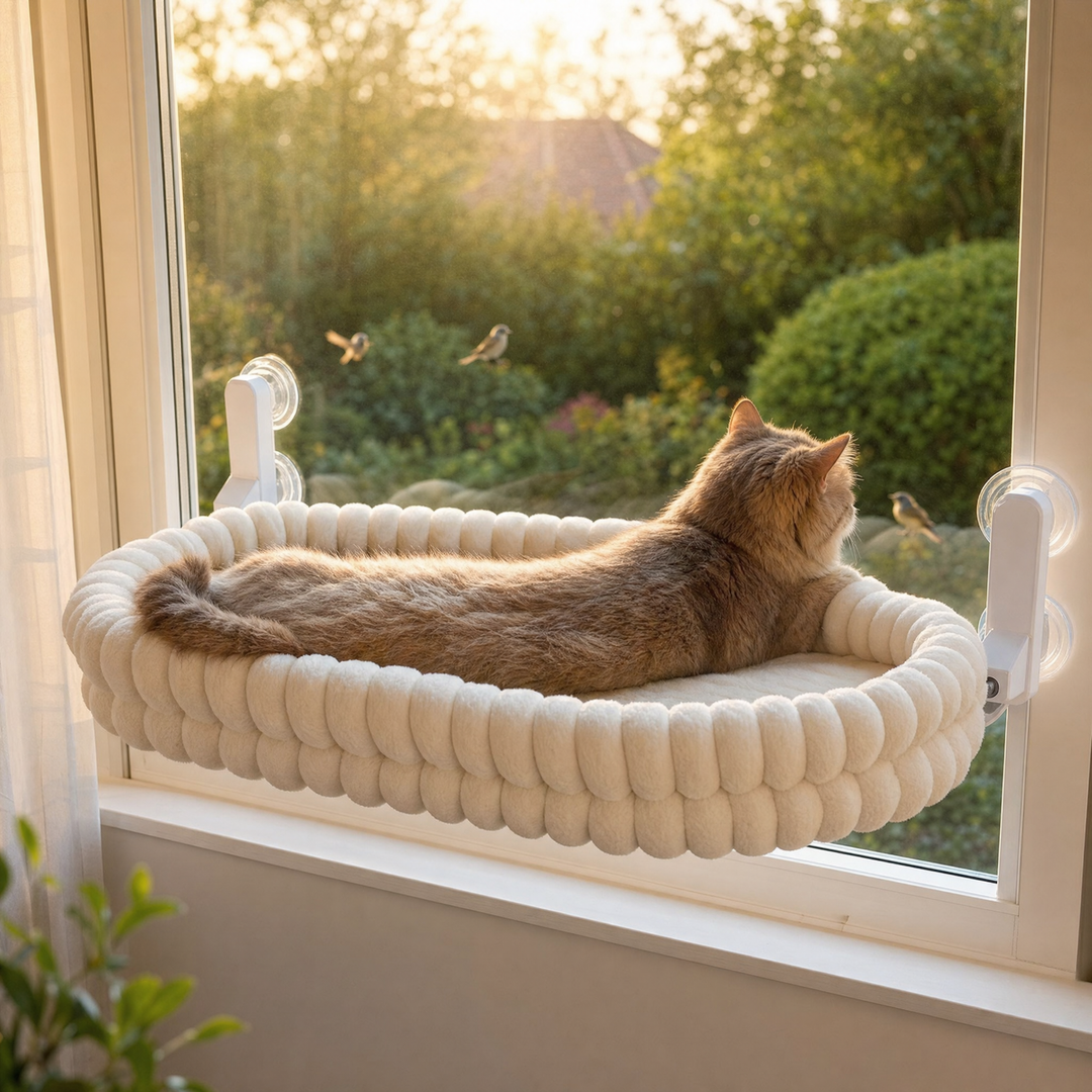 Lumiclaw™ – Foldable Window Cat Bed