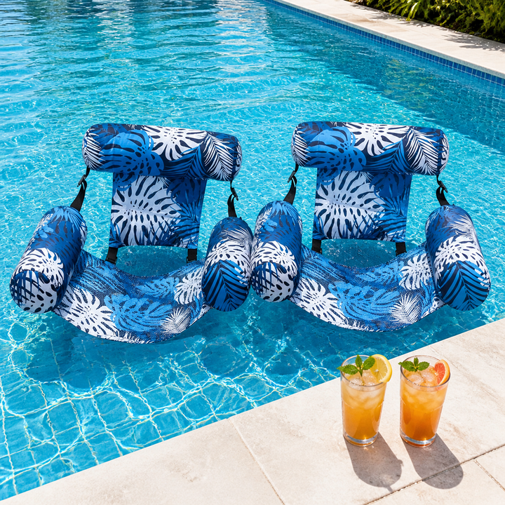 Driftly™ – Tropical Pool Lounger for Hours of Relaxation