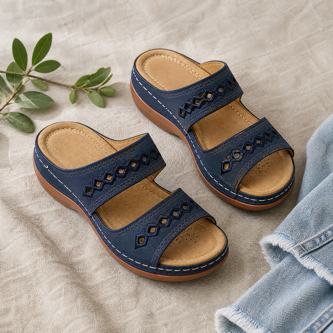 Comfort Lift™ Orthopedic Wedge Sandals for All-Day Walking