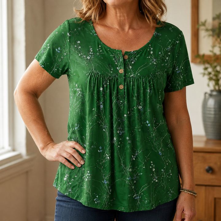 Lunalia™ – Flowy Floral Tunic for Everyday