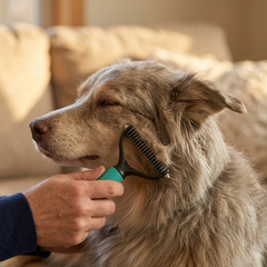 PetGroom™ – Double-Sided Dematting Brush for Dogs and Cats