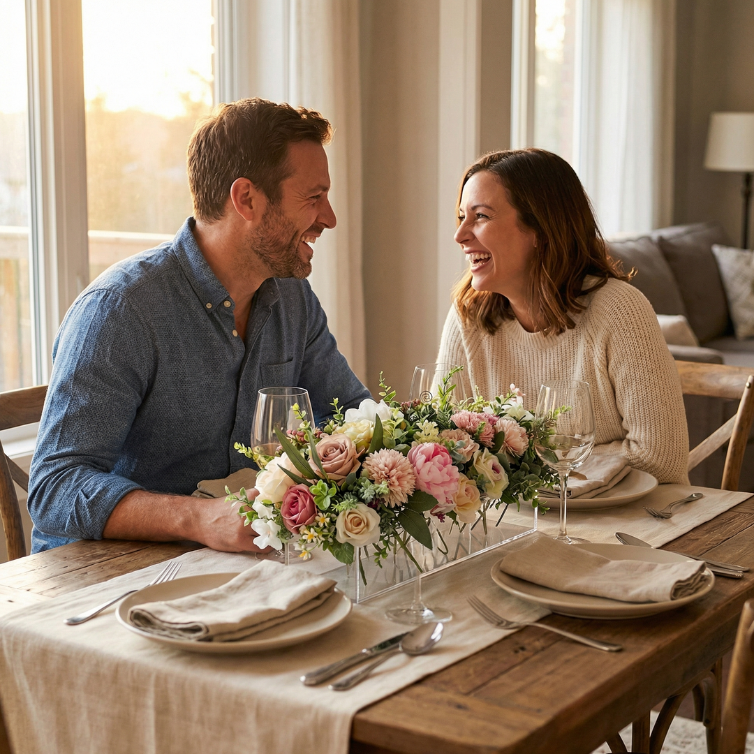 Florenza™ – Floating Bouquet Vase for Elegant Displays