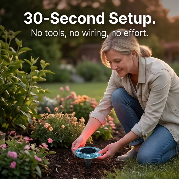 Glowmara™ – Decorative Mosaic Solar Path Lights