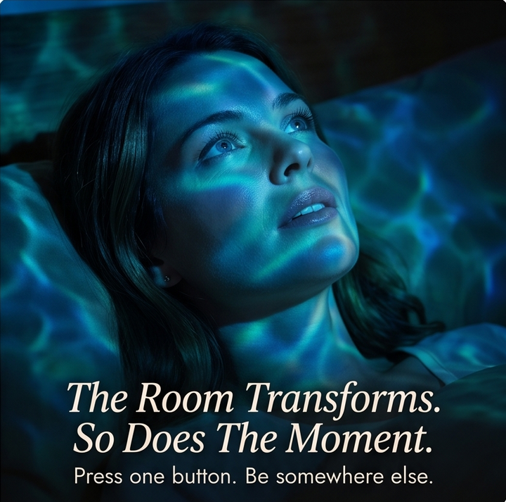 Lumora™ – Ocean & Holiday Ceiling Projector Lamp