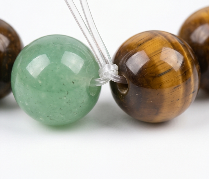 Lunavia™ - Green Aventurine & Tiger's Eye Wealth Bracelet