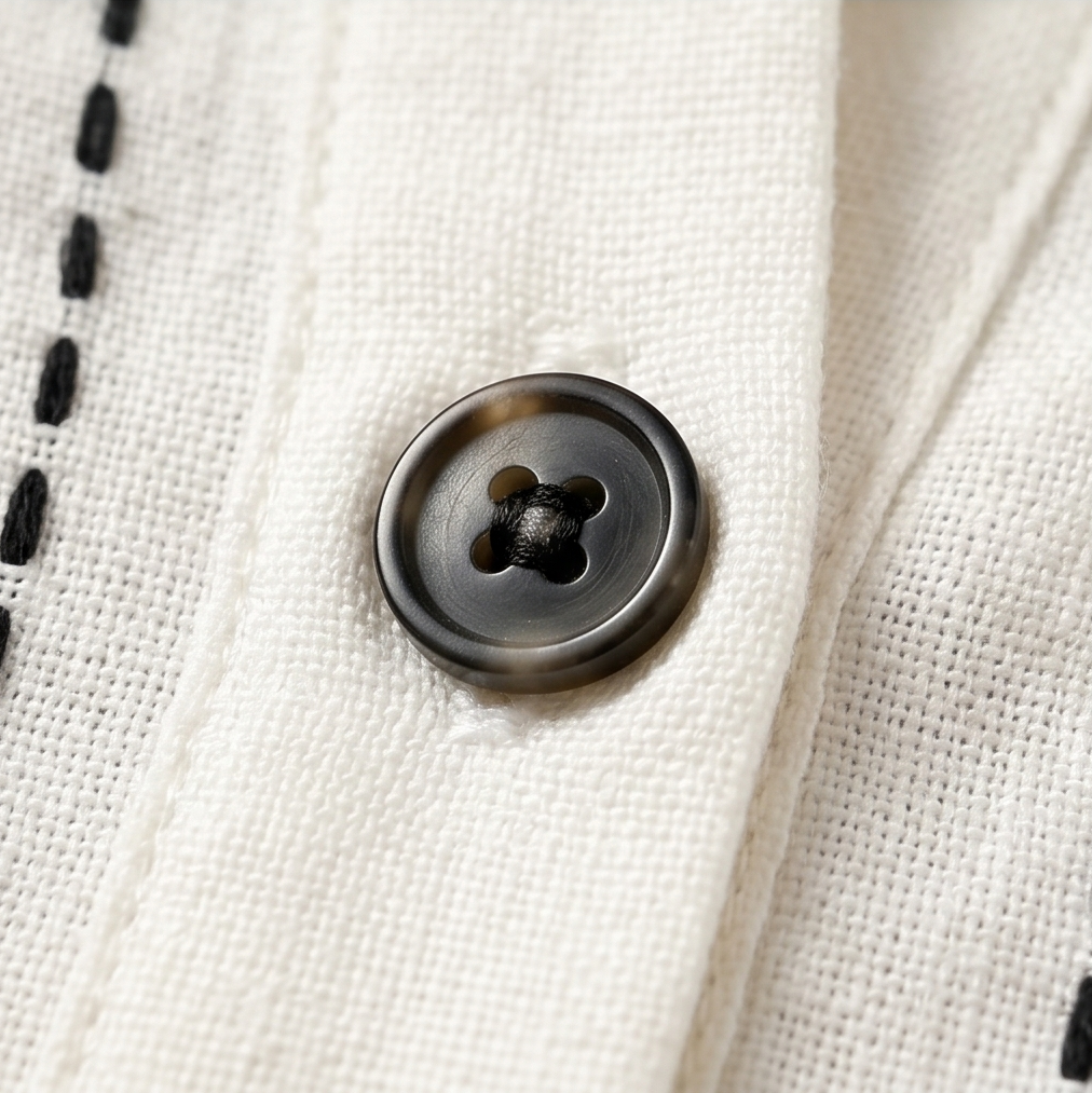 Lunavia™ – Stitched Henley Top