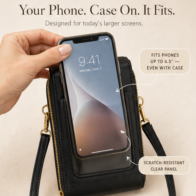 Lunavia™ – Touchscreen Crossbody Phone Bag