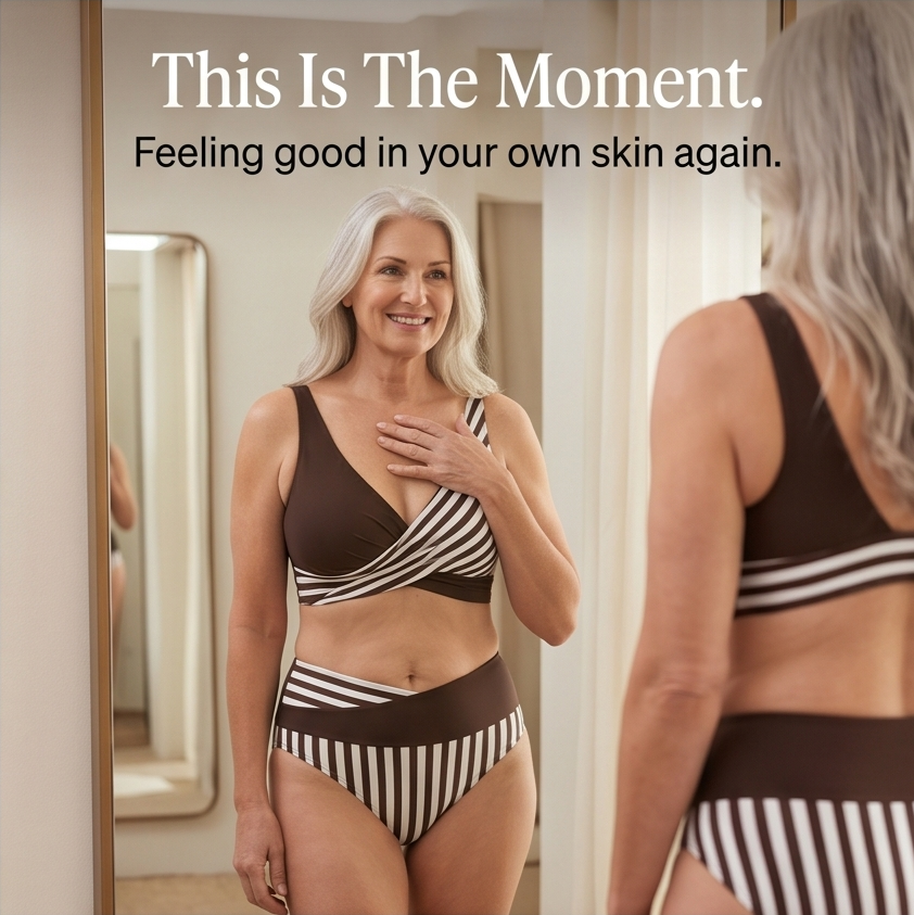 Marivelle™ – Wrap-Front High-Waisted Bikini