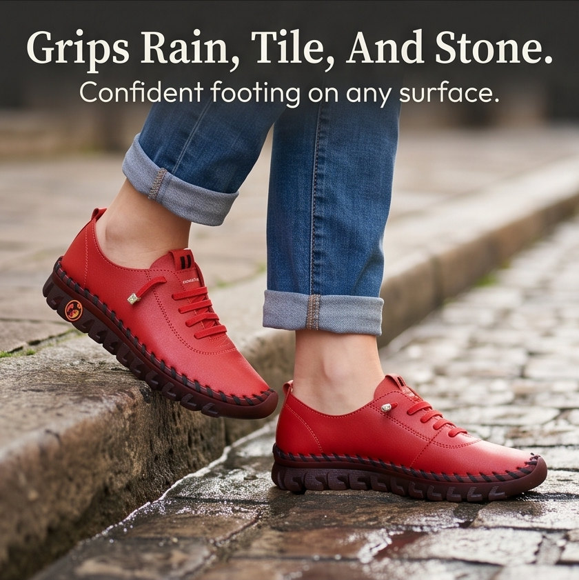 Marlowe™ - Hand-Stitched PU Loafers for All-Day Comfort