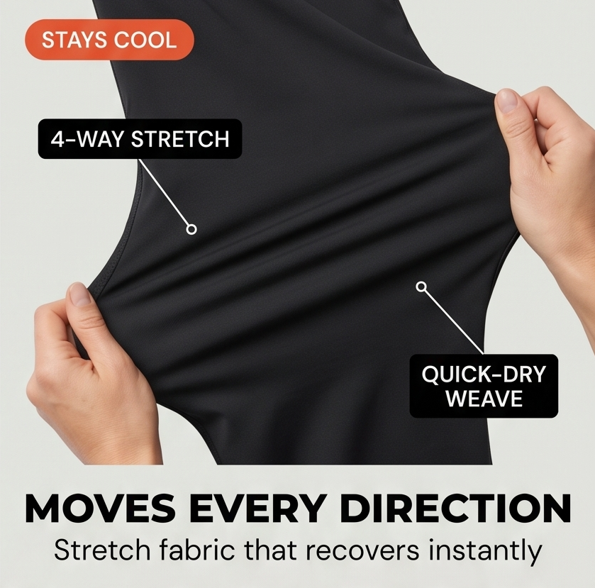 Movella™ – Stretch-Fit Capri Pants with Zip Pockets