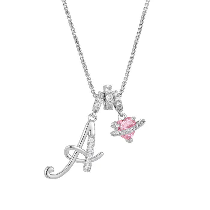 Levara™ – Personalized Initial Heart Necklace