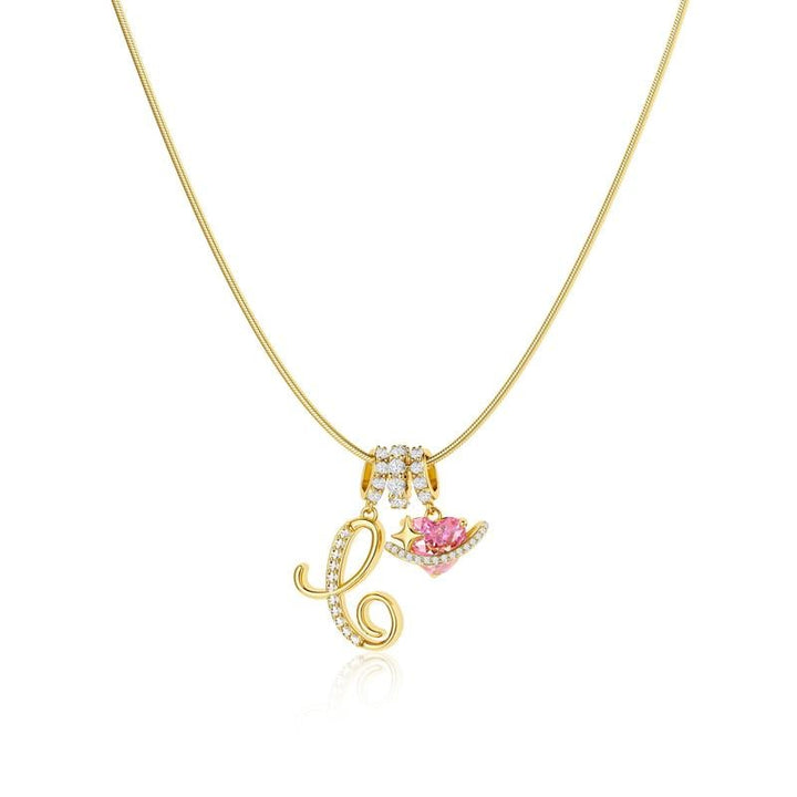 Levara™ – Personalized Initial Heart Necklace