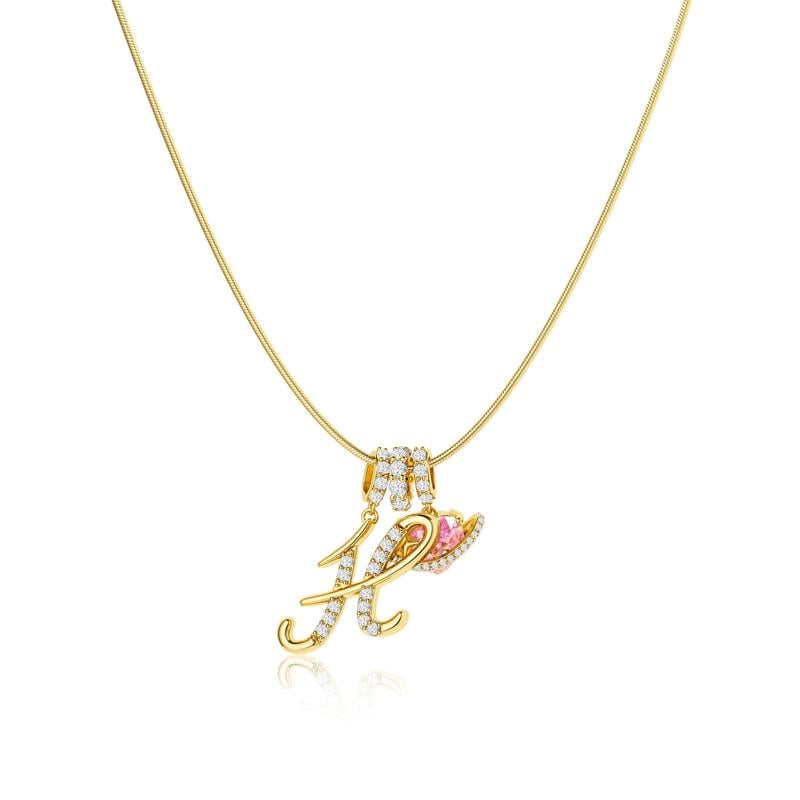 Levara™ – Personalized Initial Heart Necklace