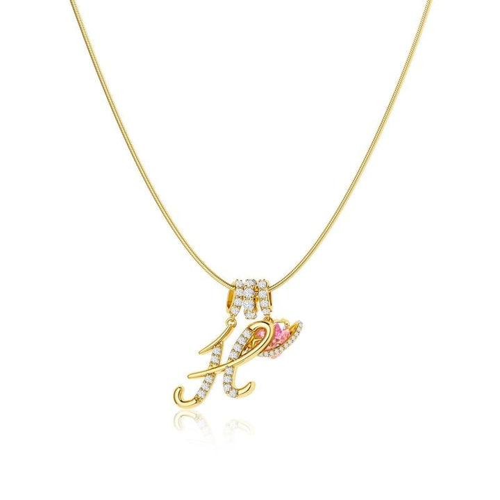 Levara™ – Personalized Initial Heart Necklace