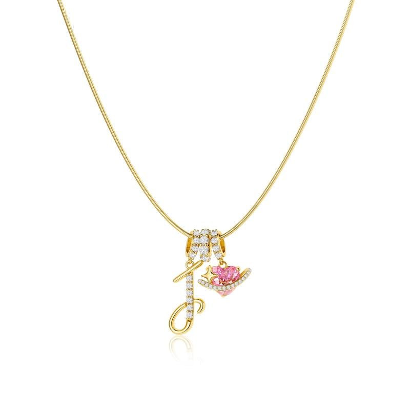 Levara™ – Personalized Initial Heart Necklace