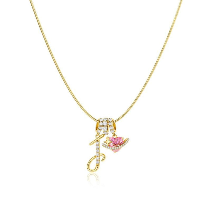 Levara™ – Personalized Initial Heart Necklace