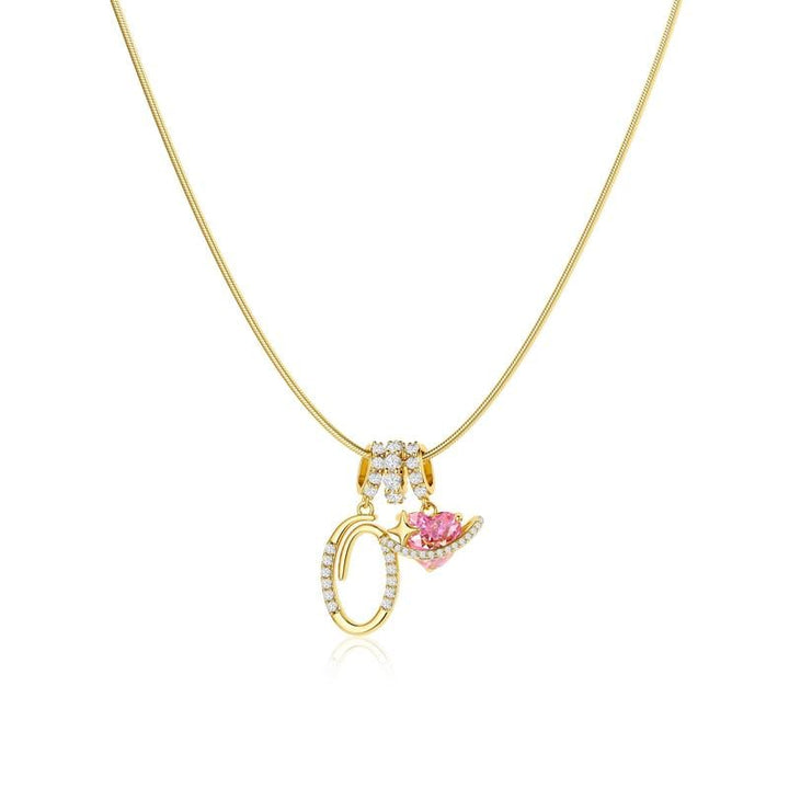 Levara™ – Personalized Initial Heart Necklace