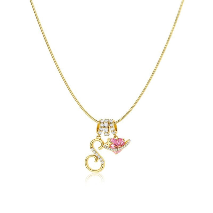 Levara™ – Personalized Initial Heart Necklace