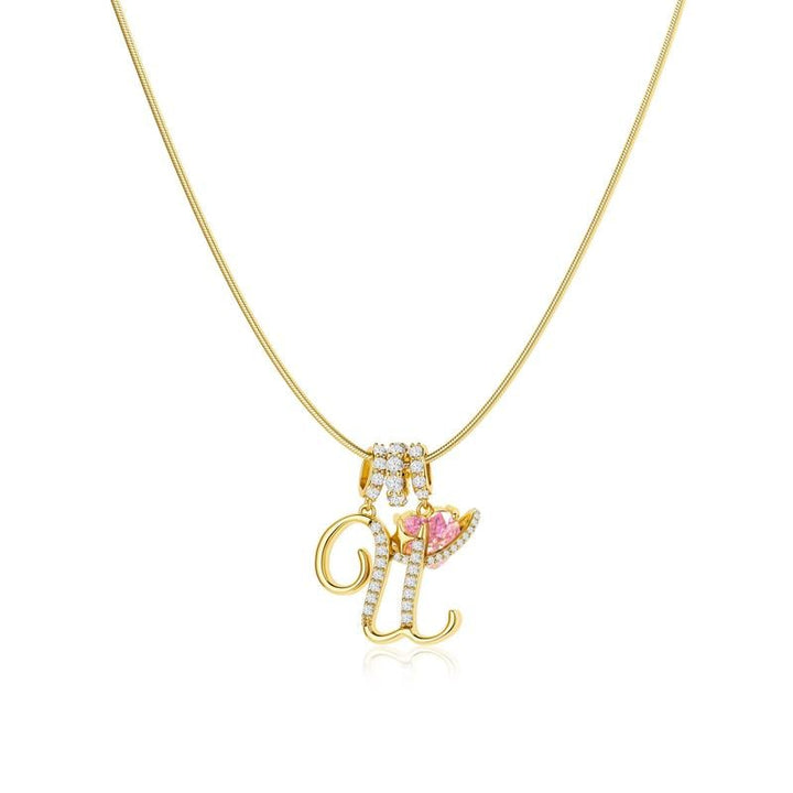Levara™ – Personalized Initial Heart Necklace