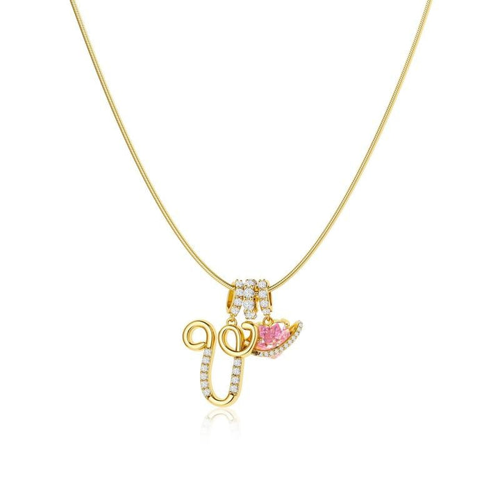 Levara™ – Personalized Initial Heart Necklace