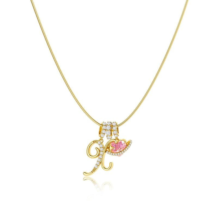 Levara™ – Personalized Initial Heart Necklace