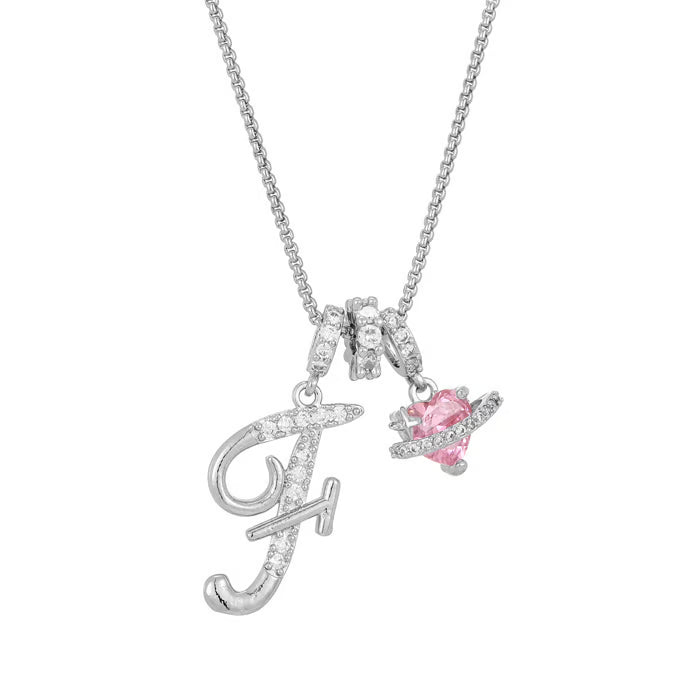 Levara™ – Personalized Initial Heart Necklace
