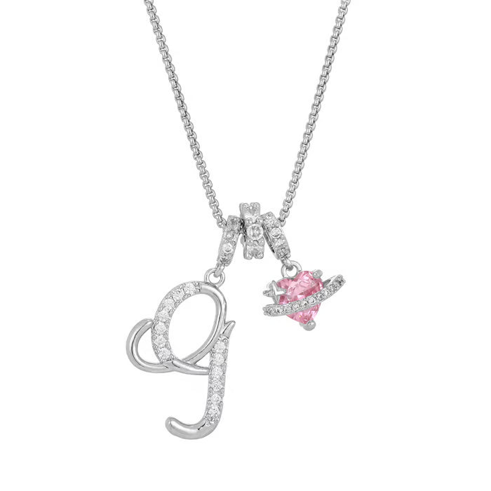 Levara™ – Personalized Initial Heart Necklace