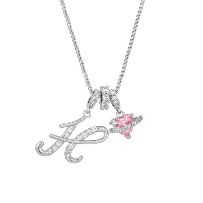 Levara™ – Personalized Initial Heart Necklace