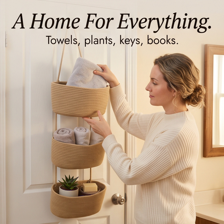 Nestora™ 3-Tier Hanging Basket