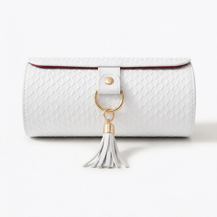 Velora™ – 3 Tier Travel Jewelry Roll