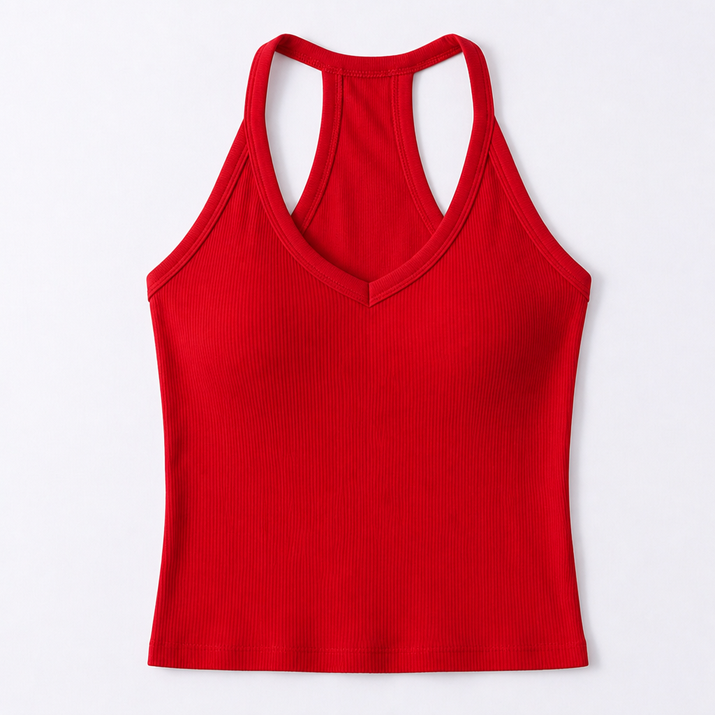 Lunella™ Ribbed V-Neck Tank