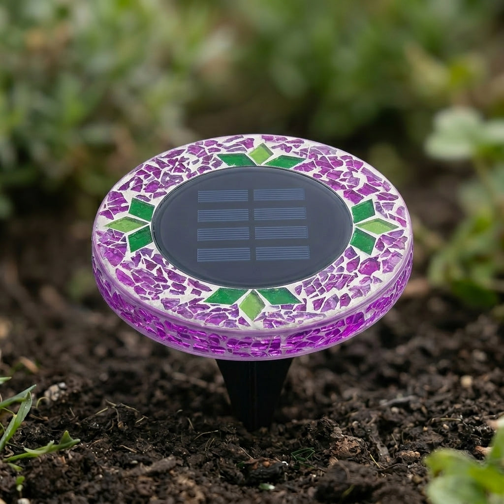 Glowmara™ – Decorative Mosaic Solar Path Lights